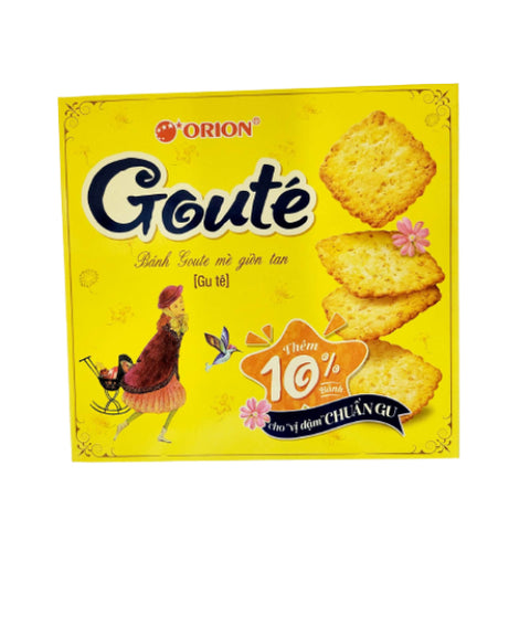 Bánh Quy Mè Giòn Orion Goute 158,4g