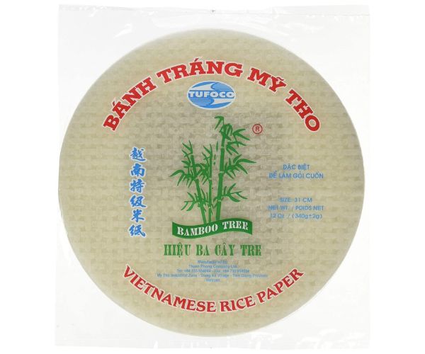 Round Rice Paper Png Thuan Phong Round Rice paper 22cm summer roll 250g – Golden Pine ...