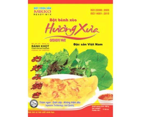 Huong Xua flour for rice pancake (Bột Bánh Xèo Hương Xưa) 500g