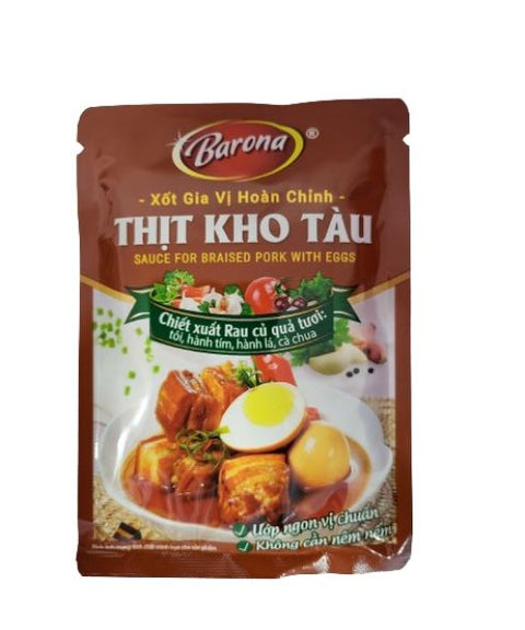 Barona sauce for braised pork with eggs 80g (Sốt thịt kho tàu 80g)