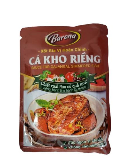 Barona sauce for Galangal 80g (Sốt cá kho riềng 80g)