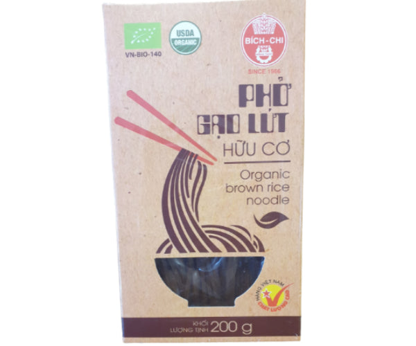 Bich Chi Organic Brown Rice Noodle 200g