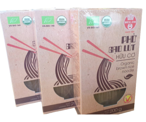 Bich Chi Organic Brown Rice Noodle 200g