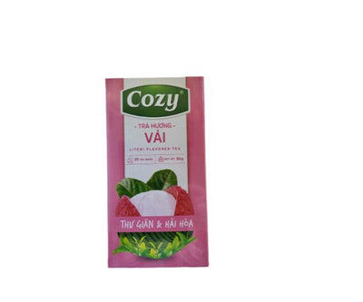 Cozy Litchi Flavor tea bags 50g