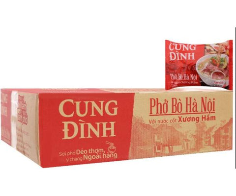 Cung Dinh Beef Pho instant noodle