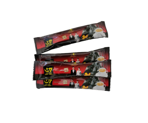 Trung Nguyen instant Coffee G7 3 in1 Bag 1600G (100 sticks 16gr)