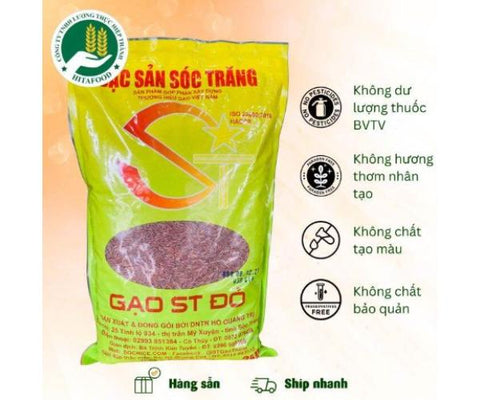 ST Brown rice 2kg (Gạo đỏ ST)