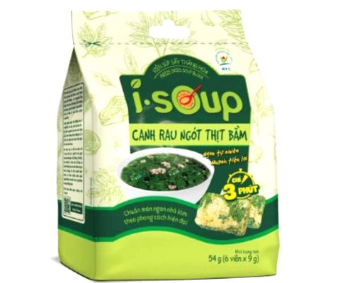 ISoup with Katuk leaves 54g (Viên canh rau ngót thịt bằm)
