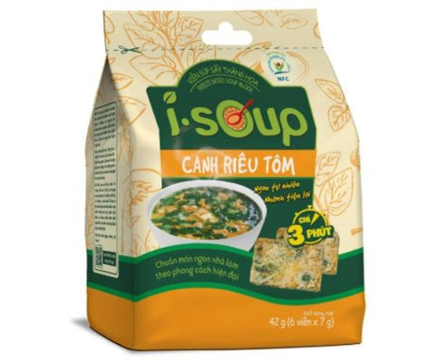 ISoup shripm soup (Viên canh riêu tôm ăn liền)