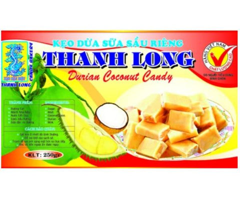 Thanh Long Durian Coconut Candy (Kẹo dừa Thanh Long) 400g
