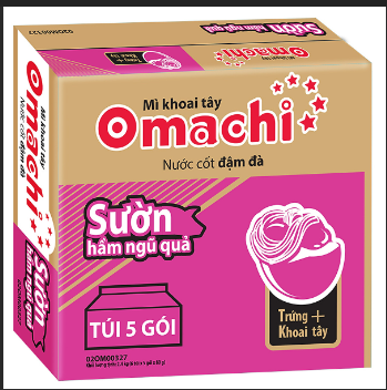 Omachi Five-fruit Stewed rib instant noodle