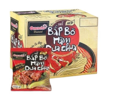 Omachi beef stew with pickled cabbage (Bắp bò hầm cải chua)