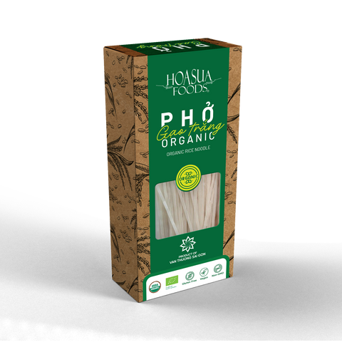 Hoa Sua Organic White Pho Noodle 250g