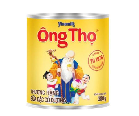 Sweetened condensed milk 380g (Sữa đặc Ông Thọ nhãn vàng 380g)