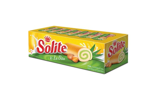 Solite sponge cake (Bánh bông Lan Solite) (20 pcs x 18g)