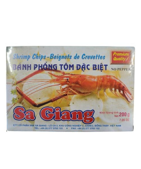 Sa Giang Shrimp chips 200g (Bánh phồng tôm đặc biệt Sa Giang)