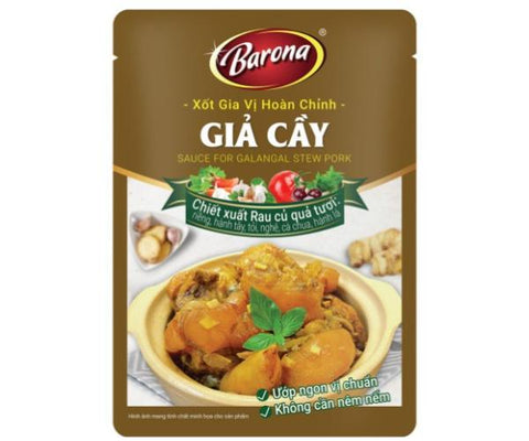 Barona Sauce for Galangal Stew Pork 80g (sốt Giả cầy)