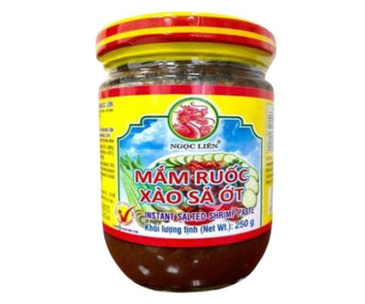 Ngoc Lien Instant salted shrimp paste 250g (Mắm ruốc xào sả ớt)