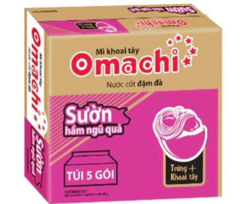 Omachi Five-fruit Stewed rib instant noodle