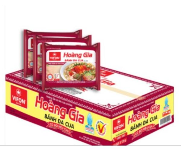Vifon instant noodle Da Cua Hoang Gia style