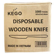 Kego Disposable Wooden Knife 1000pcs